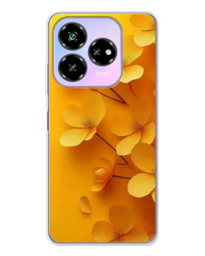 Чехол для ZTE Nubia V60 Design с картинкой «Золотые лепестки» Чехол для ZTE Nubia V60 Design с картинкой «Золотые лепестки»