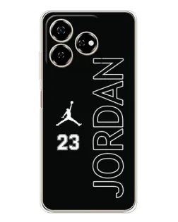 Чехол для ZTE Nubia V60 с картинкой «Jordan Vertical»