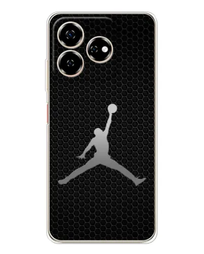 Чехол для ZTE Nubia V60 с картинкой «Jordan Dark Carbon» Чехол для ZTE Nubia V60 с картинкой «Jordan Dark Carbon»