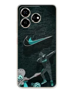 Чехол для ZTE Nubia V60 с картинкой «Спортивный арт Nike» Чехол для ZTE Nubia V60 с картинкой «Спортивный арт Nike»