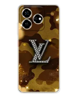 Чехол для ZTE Nubia V60 с картинкой «Камуфляжный Louis Vuitton»