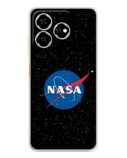 Чехол для ZTE Nubia V60 с картинкой «NASA — звездное небо»