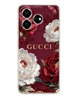 Чохол для ZTE Nubia V60 з картинкою «Gucci — бордові троянди» Чохол для ZTE Nubia V60 з картинкою «Gucci — бордові троянди»