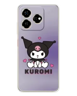 Чохол для ZTE Nubia V60 з картинкою «Kuromi — фіолетовий арт» Чохол для ZTE Nubia V60 з картинкою «Kuromi — фіолетовий арт»