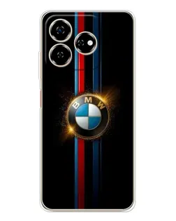 Чехол для ZTE Nubia V60 с картинкой «BMW M-Power неон»