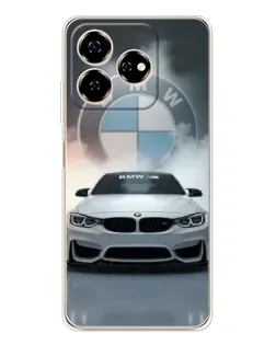 Чохол для ZTE Nubia V60 з картинкою «BMW в білому диму»