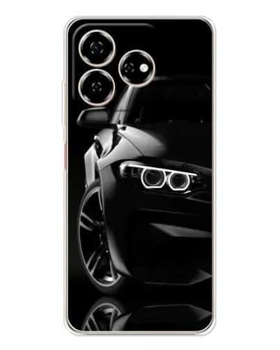 Чохол для ZTE Nubia V60 з картинкою «Чорна BMW — профіль» Чохол для ZTE Nubia V60 з картинкою «Чорна BMW — профіль»