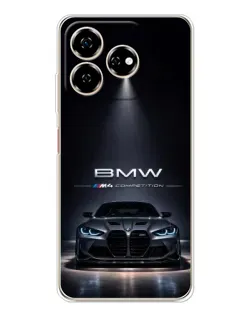 Чохол для ZTE Nubia V60 з картинкою «BMW крізь нічне місто»