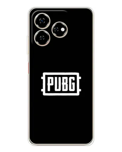 Чехол для ZTE Nubia V60 с картинкой «Лого BMW — металлический блеск»