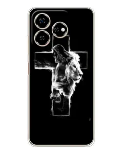 Чохол для ZTE Nubia V60 з картинкою «Сяючий хрест Jesus» Чохол для ZTE Nubia V60 з картинкою «Сяючий хрест Jesus»