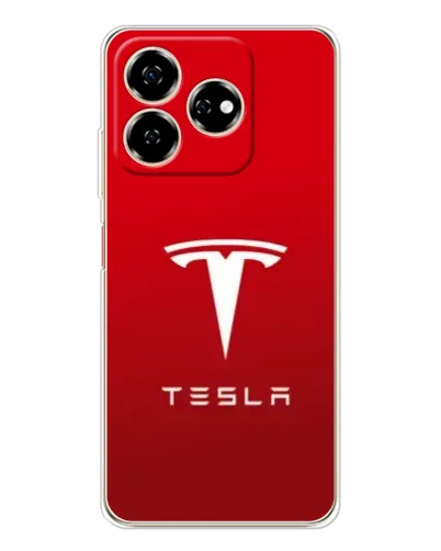 Чохол для ZTE Nubia V60 з картинкою «Tesla Red Classic»