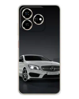 Чохол для ZTE Nubia V60 з картинкою «Mercedes AMG GT Silver»