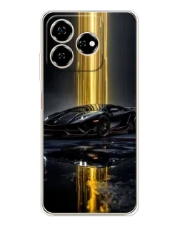 Чохол для ZTE Nubia V60 з картинкою «Нічний Lamborghini драйв»