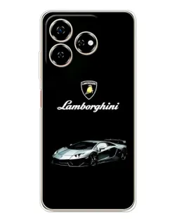 Чохол для ZTE Nubia V60 з картинкою «Логотип Lamborghini класика»