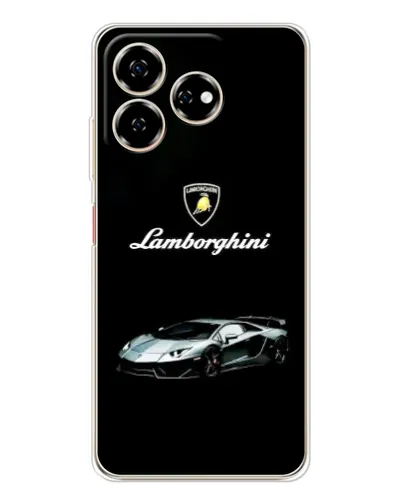 Чохол для ZTE Nubia V60 з картинкою «Логотип Lamborghini класика»