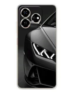 Чохол для ZTE Nubia V60 з картинкою «Lamborghini фари деталізація»