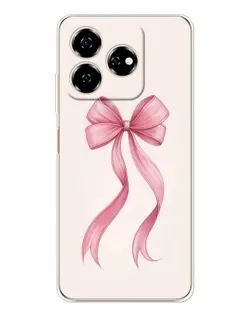 Чехол для ZTE Nubia V60 с картинкой «Розовый бант»