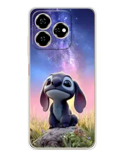 Чехол для ZTE Nubia V60 с картинкой «Стич на рассвете» Чехол для ZTE Nubia V60 с картинкой «Стич на рассвете»