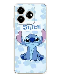 Чехол для ZTE Nubia V60 с картинкой «Stitch среди цветов» Чехол для ZTE Nubia V60 с картинкой «Stitch среди цветов»