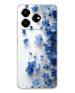 Чохол для ZTE Nubia V60 з картинкою «Блакитний квітковий каскад» Чохол для ZTE Nubia V60 з картинкою «Блакитний квітковий каскад»