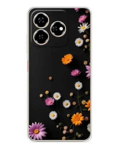 Чехол для ZTE Nubia V60 с картинкой «Цветочная композиция»
