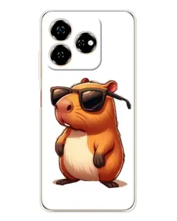 Чохол для ZTE Nubia V60 з картинкою «Капібара в окулярах» Чохол для ZTE Nubia V60 з картинкою «Капібара в окулярах»