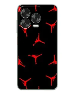 Чехол для ZTE Nubia V70 Design с картинкой «Jordan Red Pattern» Чехол для ZTE Nubia V70 Design с картинкой «Jordan Red Pattern»