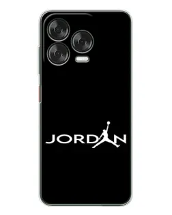 Чехол для ZTE Nubia V70 Design с картинкой «Jordan White Logo»