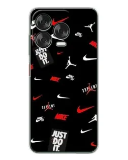Чехол для ZTE Nubia V70 Design с картинкой «Nike Mix Pattern»
