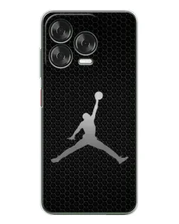 Чехол для ZTE Nubia V70 Design с картинкой «Jordan Dark Carbon»