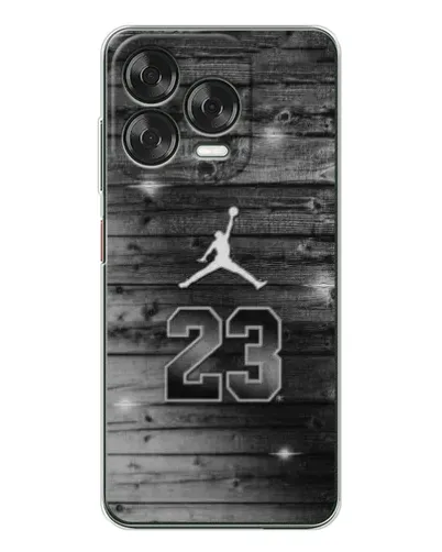 Чехол для ZTE Nubia V70 Design с картинкой «Jordan Carbon 23»