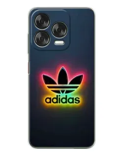 Чехол для ZTE Nubia V70 Design с картинкой «Неоновый Adidas»