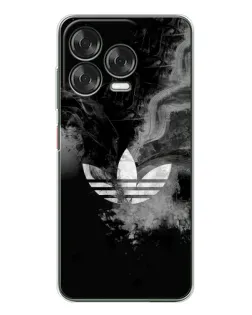 Чехол для ZTE Nubia V70 Design с картинкой «Абстрактный дым Adidas»