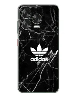 Чехол для ZTE Nubia V70 Design с картинкой «Белый мрамор Adidas»