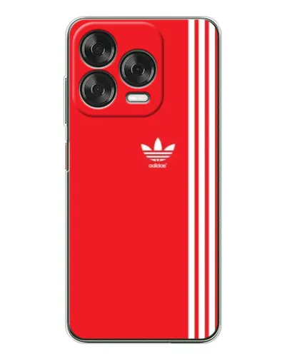 Чехол для ZTE Nubia V70 Design с картинкой «Красный минимализм Adidas» Чехол для ZTE Nubia V70 Design с картинкой «Красный минимализм Adidas»