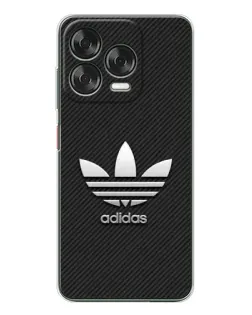 Чехол для ZTE Nubia V70 Design с картинкой «Adidas Карбоновая текстура»