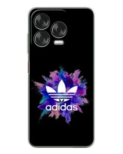Чехол для ZTE Nubia V70 Design с картинкой «Взрыв красок Adidas»
