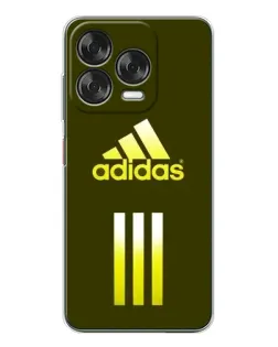 Чехол для ZTE Nubia V70 Design с картинкой «Оливковый градиент Adidas»