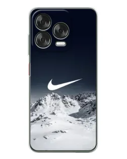 Чехол для ZTE Nubia V70 Design с картинкой «Nike — зимние горы»