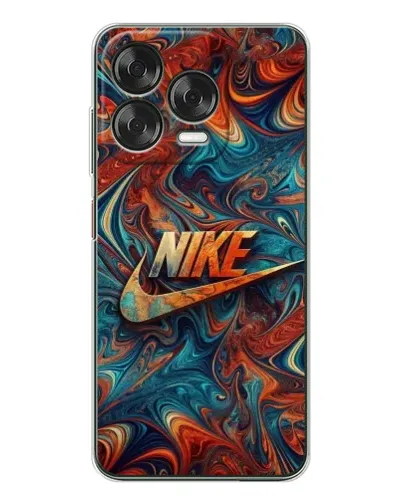Чехол для ZTE Nubia V70 Design с картинкой «Nike в абстракции»