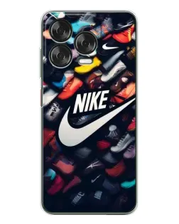 Чехол для ZTE Nubia V70 Design с картинкой «Коллекция кроссовок Nike»