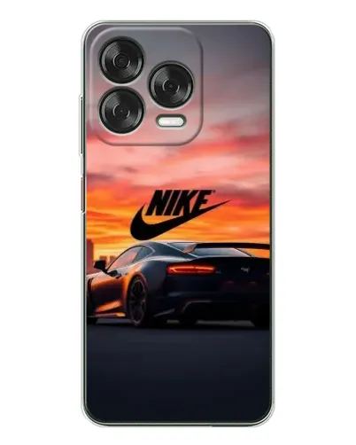Чехол для ZTE Nubia V70 Design с картинкой «Nike и суперкар»