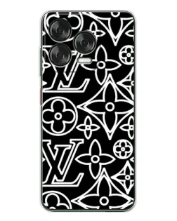 Чехол для ZTE Nubia V70 Design с картинкой «Черно-белый узор LV» Чехол для ZTE Nubia V70 Design с картинкой «Черно-белый узор LV»
