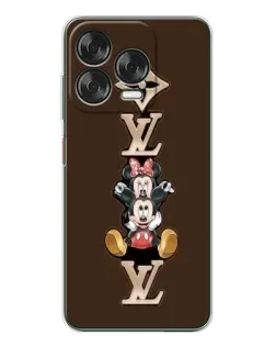 Чехол для ZTE Nubia V70 Design с картинкой «LV и Микки Маус»