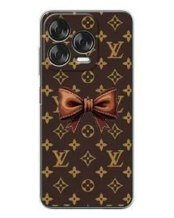Чехол для ZTE Nubia V70 Design с картинкой «LV с бантом»