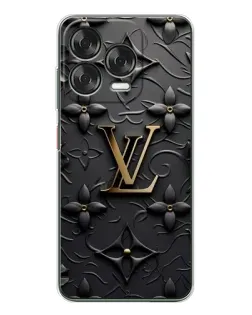Чехол для ZTE Nubia V70 Design с картинкой «Кожаная текстура LV»