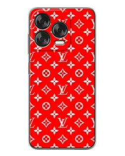 Чехол для ZTE Nubia V70 Design с картинкой «Яркий паттерн LV»