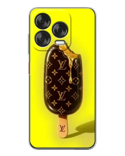Чехол для ZTE Nubia V70 Design с картинкой «Мороженое от LV»