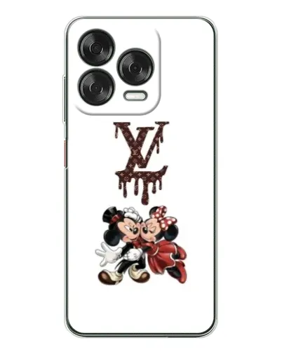 Чехол для ZTE Nubia V70 Design с картинкой «LV и Микки Маус»