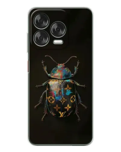 Чехол для ZTE Nubia V70 Design с картинкой «LV — мраморный принт»